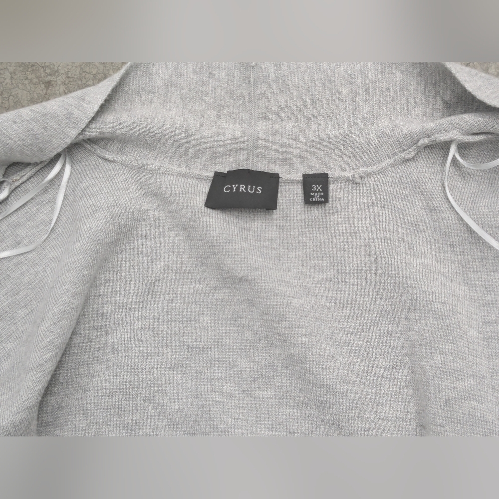 Cyrus The Colorblock Open Cardigan - Picture 12 of 14